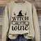 Unisex Halloween Witch Way To The Wine Print Sweatshirt, Witch Trials Shirt, Salem Witch Shirt, Massachusetts Witch Trials Shirt - 2.jpg