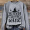 Unisex Halloween Witch Way To The Wine Print Sweatshirt, Witch Trials Shirt, Salem Witch Shirt, Massachusetts Witch Trials Shirt - 6.jpg