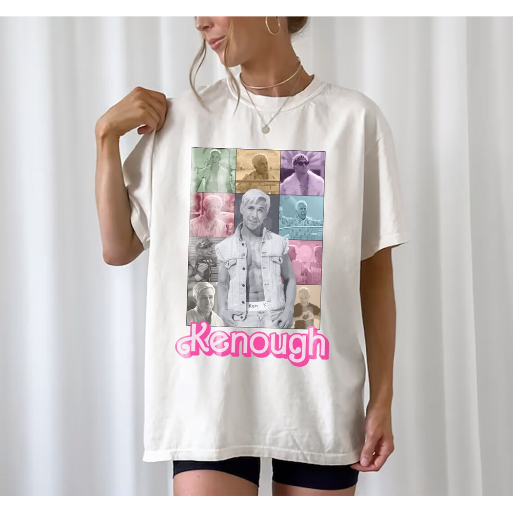 Comfort Colors® Kenough Shirt, Pink Doll Men Shirt, Barbie Movie Shirt for Boyfriend, Barbie Gift for Him - 3.jpg