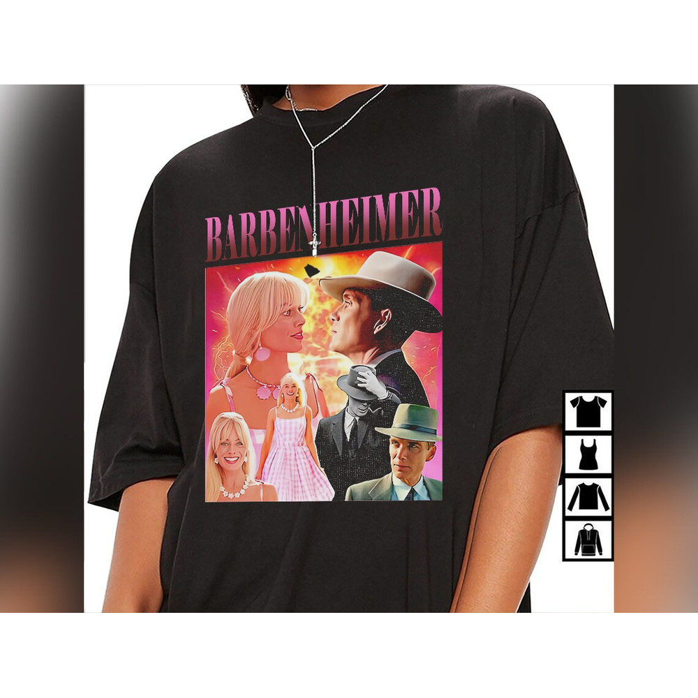 Comfort Colors® Barbenheimer Barbie Shirt, Barbenheimer Shirt, Comeon Baby Lets go party shirt, Oppenheimer Shirt, Funny Movie Tshirt - 2.jpg