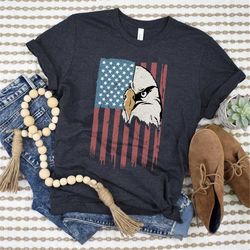 vintage 4th of july shirt, retro america shirt, red white and blue, independence day tee, fourth of july shirt, american