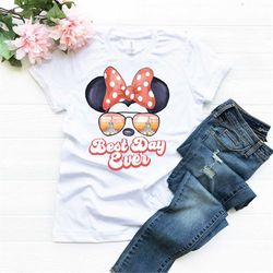 best day ever t-shirt, minnie retro t-shirt, retro disney tees, vintage minnie shirt, disney vintage shirt, minnie sungl