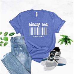 disney dad scan for payment - men's t shirt, mouse theme park shirts, men family shirts kids shirt, family trip adult, d