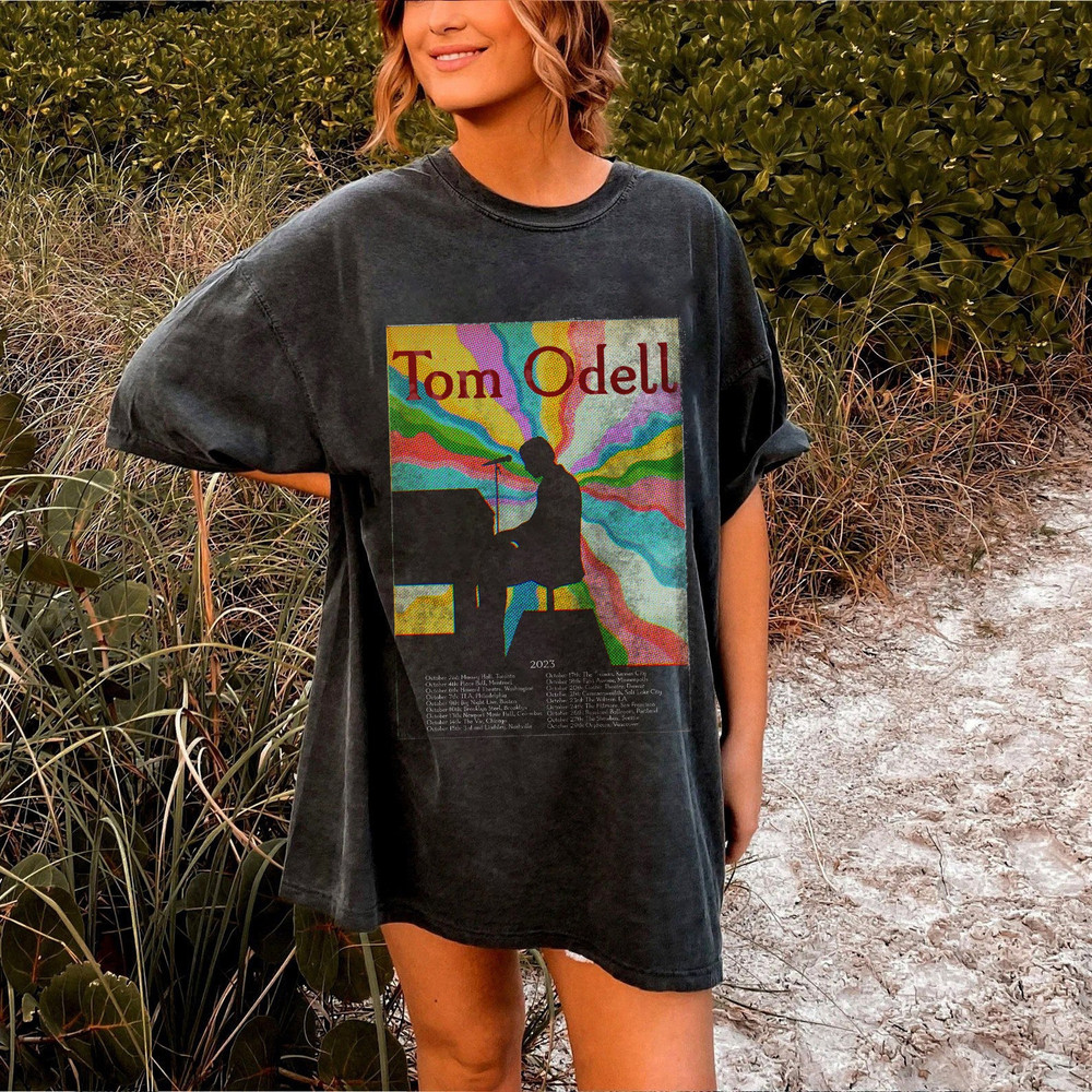 Comfort Colors® Tom Odell Shirt, Tom Odell And His Band Play Live in North America, 2023 Tom Odell Tour Shirt - 1.jpg