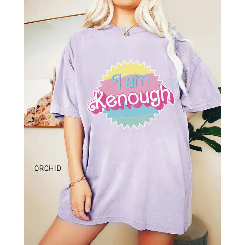 Comfort Colors® WI Am Kenough Shirt, I Am Enough Shirt, I Am Kenough Sweatshirt, Ken Enough Hoodie, Kenough Tee, I Am Kenough - 3.jpg