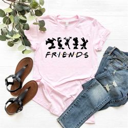 disney friends shirt, disney world shirt, disneyland shirt, matching disney shirts, disney trip shirt, disney shirts, fa