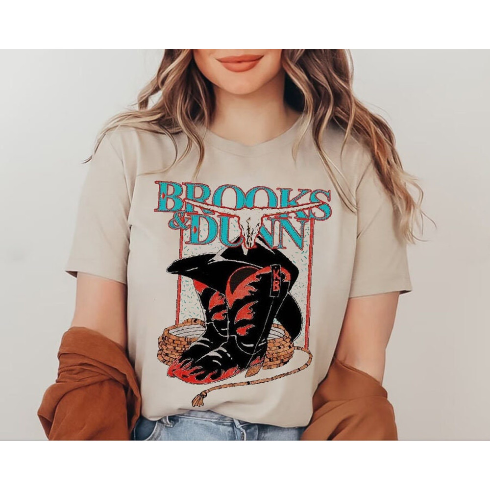 Brooks And Dunn Shirt, Country Western T Shirt, Classic Country Shirt, Country Band Tour Tee, Fan gift - 1.jpg