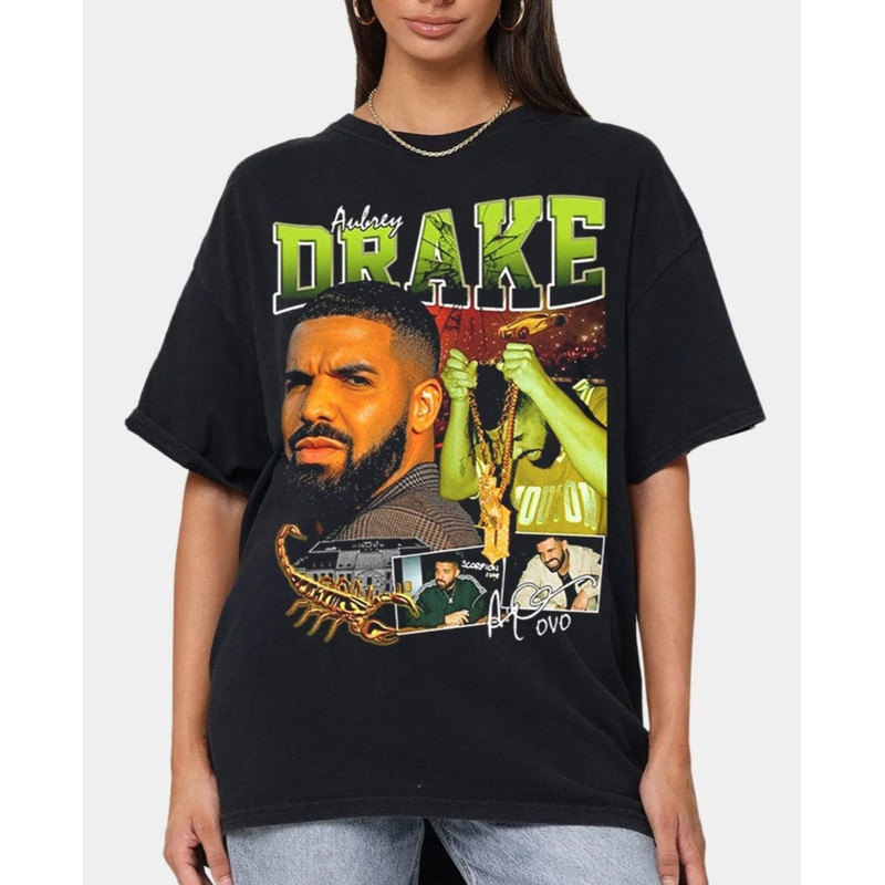 Vintage Drake Rap T Shirt, Drake Merch, Drake Rap Shirt, Drake Shirt, Drake Rapper Shirt, Drake Tour Shirt, Drake tee - 1.jpg