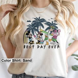 disney mickey summer 2023 shirt, retro vintage mickey shirt, summer vibes shirtt, beach summer, mickey and friend shirt,