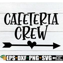 cafeteria crew, student nutrition, lunch lady, cafeteria, lunchroom, lunchroom aide, cafeteria worker, cut file, svg, ba