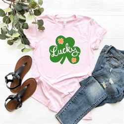 lucky shirt, just lucky shirt, st. patricks day, bachelorette party tanks, bachelorette shirts, drunk in love shirt, cra