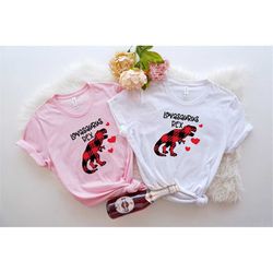 dinosaur valentine shirt, kids valentine gifts, valentines day shirt, gift for valentine's day, valentine matching coupl