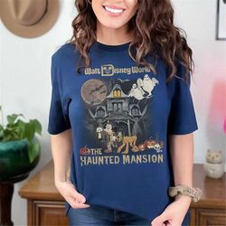 vintage the haunted mansion shirt, haunted mansion shirt, walt disney world the haunted mansion shirt, halloween matchin