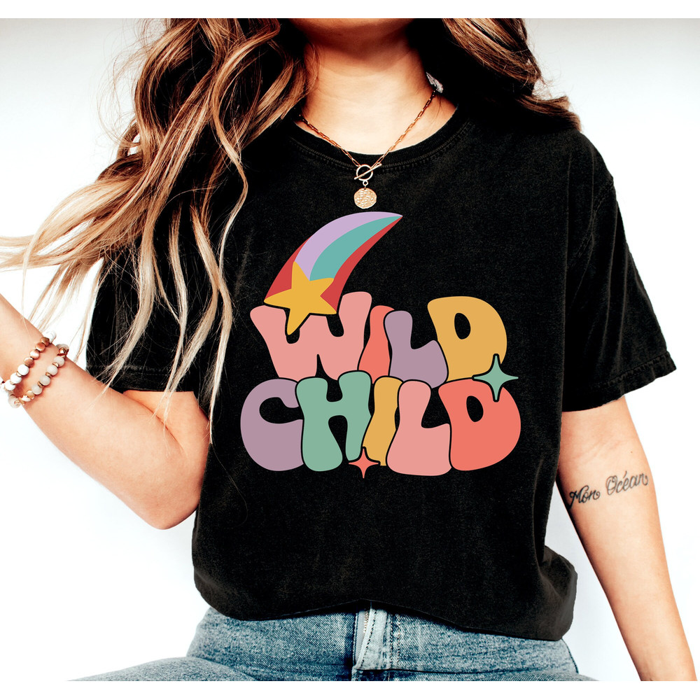 Wild Child Shirt, Stay Wild Tee, Cute Wild Shirt, Wild Kids Tee, Camping Shirt, Nature Lover Tee, Western Shirt For Women, Birthday Gift Tee - 2.jpg