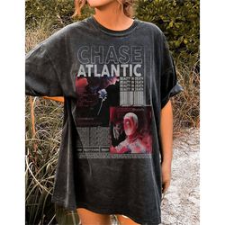chase atlantic vintage 90s shirt comfort colors, chase atlantic merch shirt, beauty in death shirt, rap hip hop tees, gr