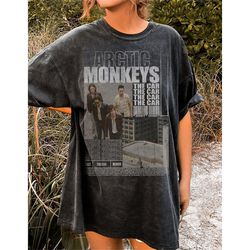 arctic monkeys shirt vintage 90s, arctic monkeys the car album shirt, arctic monkeys merch, arctic monkeys bootleg tee,