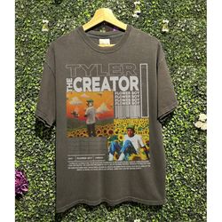 vintage tyler the creator bootleg shirt, tyler the creator merch, tyler the creator vintage t-shirt, flower boy shirt, g