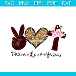 peace love jesus png, christmas png, peace love png, jesus png