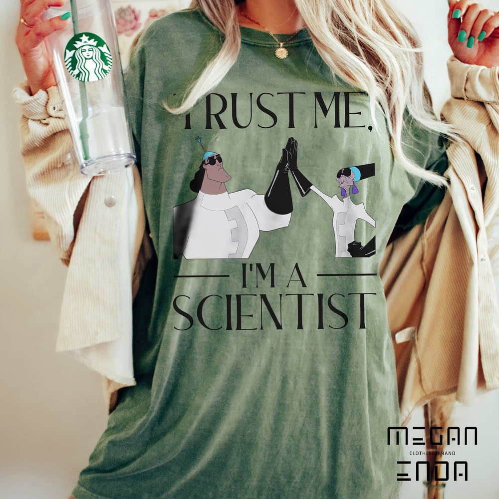 Comfort Colors Disney The Emperor's New Groove Shirt, Yzma And Kronk Trust Me I'm A Scientist Shirt, Disneyworld Shirts, Disneyland Shirt - 3.jpg