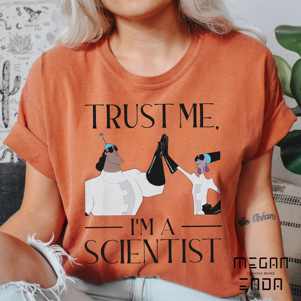 Comfort Colors Disney The Emperor's New Groove Shirt, Yzma And Kronk Trust Me I'm A Scientist Shirt, Disneyworld Shirts, Disneyland Shirt - 4.jpg