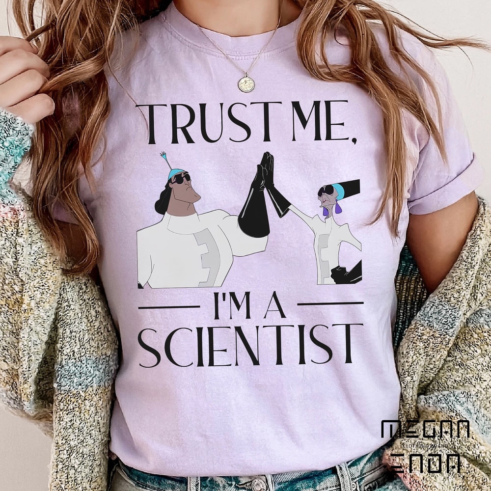 Comfort Colors Disney The Emperor's New Groove Shirt, Yzma And Kronk Trust Me I'm A Scientist Shirt, Disneyworld Shirts, Disneyland Shirt - 5.jpg