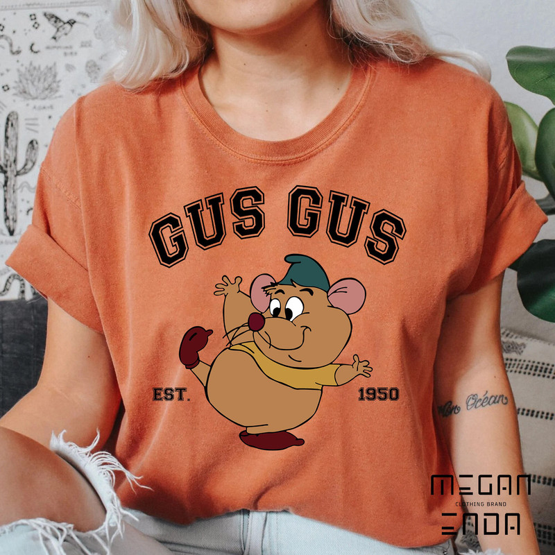 Comfort Colors® Disney Gus Gus Shirt, Lookin' Like A Snack Gus-Gus Shirt, Disney Kids Shirt, Disney Cindrella Shirt, Disney Family Shirt - 4.jpg