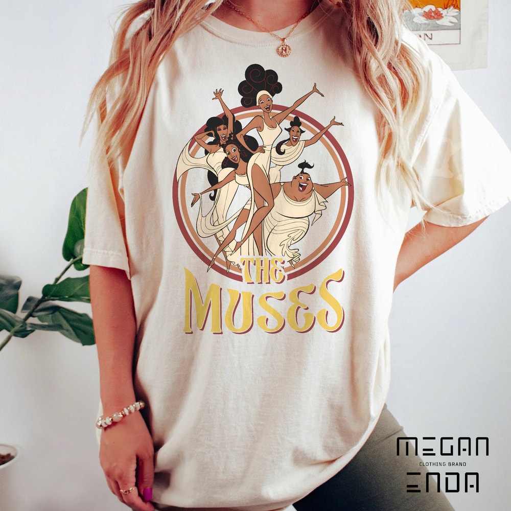 Comfort ColorsĀ® Vintage 90s Disney Hercules The Muses Shirt, The Muses Hercules Shirt, Disney Hercules 1997 Shirt, Disney Family Shirt - 2.jpg