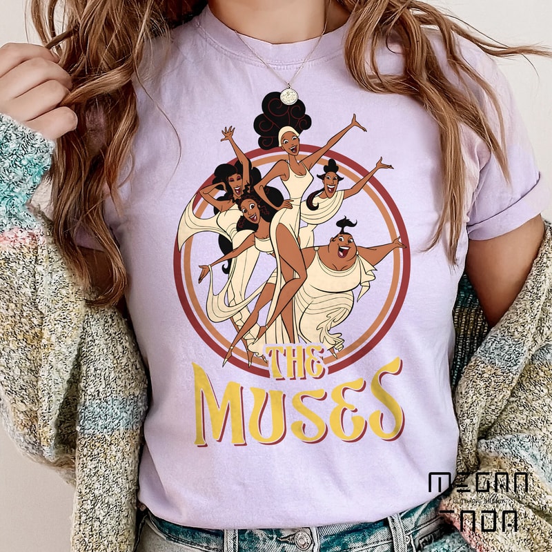Comfort ColorsĀ® Vintage 90s Disney Hercules The Muses Shirt, The Muses Hercules Shirt, Disney Hercules 1997 Shirt, Disney Family Shirt - 3.jpg