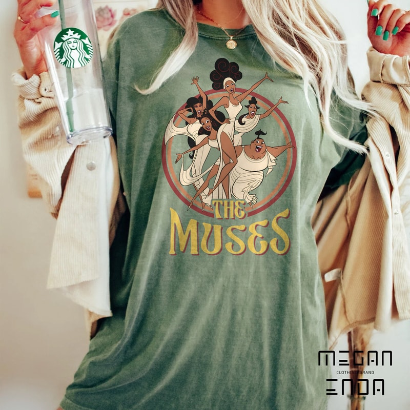 Comfort ColorsĀ® Vintage 90s Disney Hercules The Muses Shirt, The Muses Hercules Shirt, Disney Hercules 1997 Shirt, Disney Family Shirt - 4.jpg