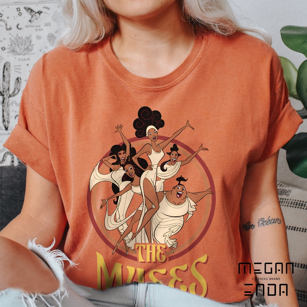 Comfort ColorsĀ® Vintage 90s Disney Hercules The Muses Shirt, The Muses Hercules Shirt, Disney Hercules 1997 Shirt, Disney Family Shirt - 5.jpg