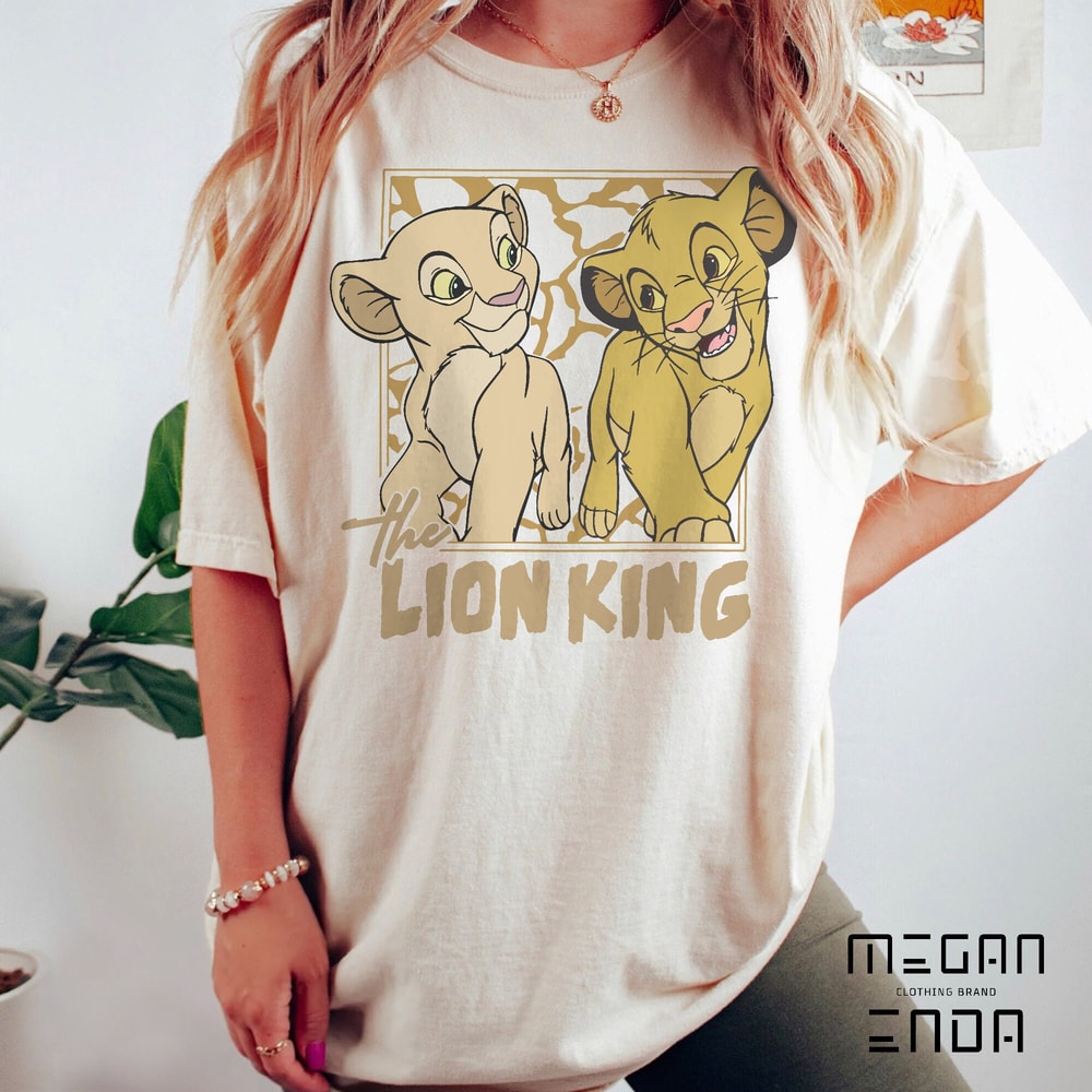 Disney Lion King Simba And Young Nala Hakuna Matata Retro Shirt, Magic Kingdom Unisex T-shirt Family Birthday Gift Adult Kid Toddler Tee - 2.jpg