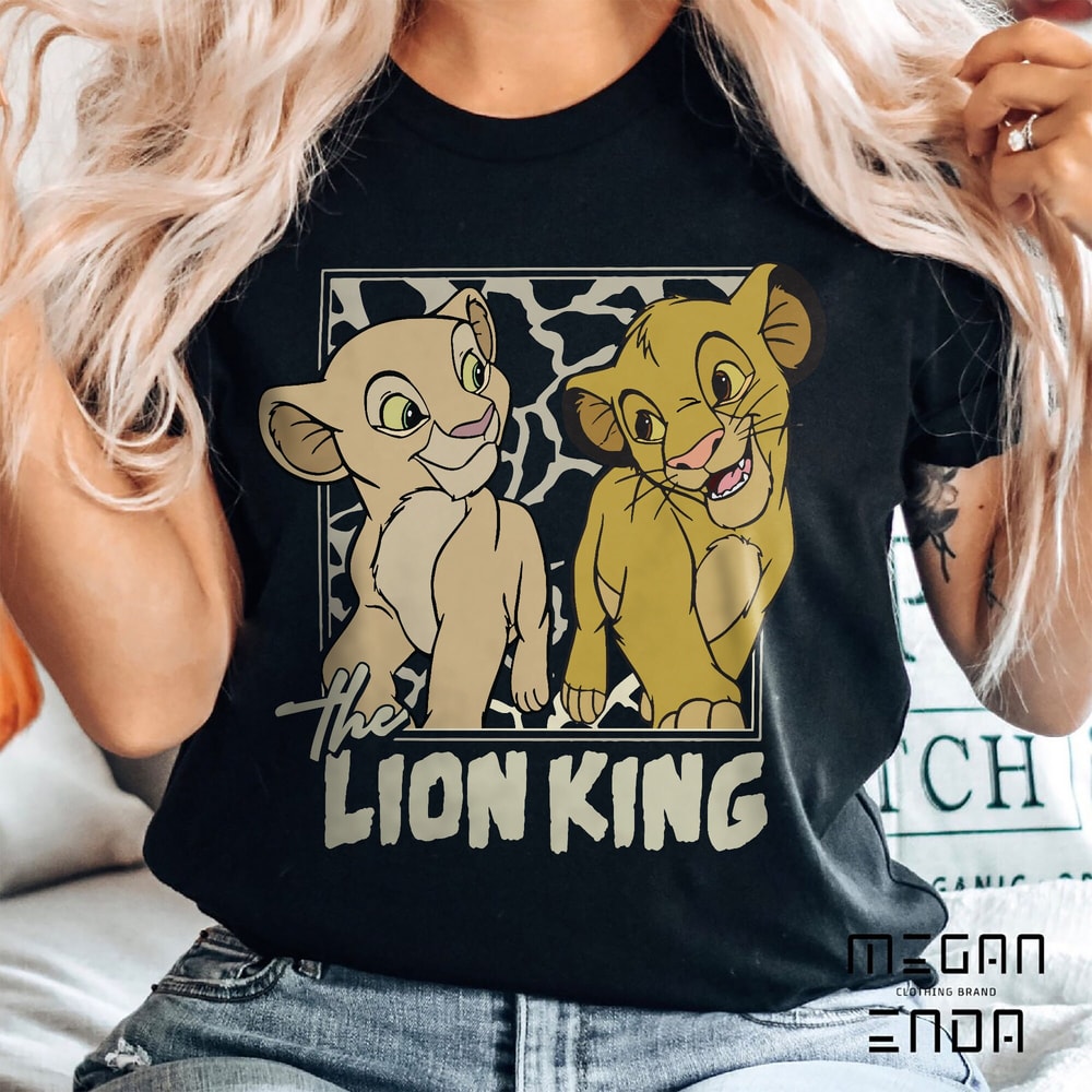 Disney Lion King Simba And Young Nala Hakuna Matata Retro Shirt, Magic Kingdom Unisex T-shirt Family Birthday Gift Adult Kid Toddler Tee - 4.jpg