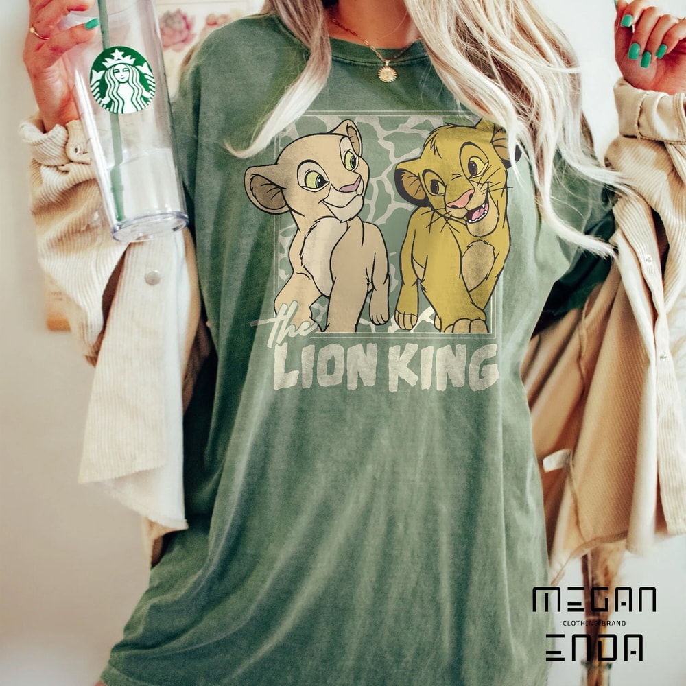 Disney Lion King Simba And Young Nala Hakuna Matata Retro Shirt, Magic Kingdom Unisex T-shirt Family Birthday Gift Adult Kid Toddler Tee - 6.jpg