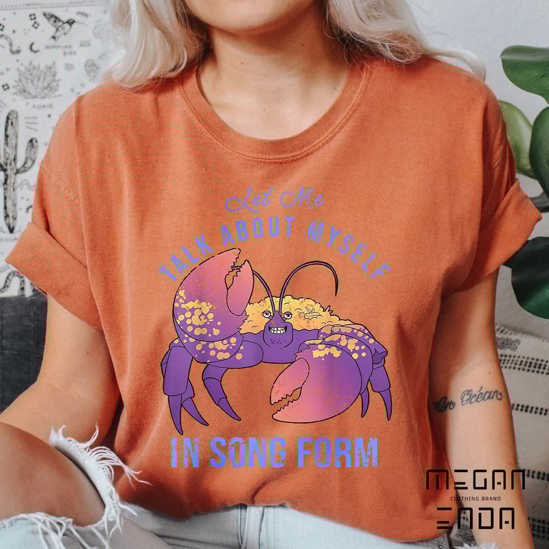 Disney Moana Let Me Talk About Myself In Song Form Tamatoa Shirt, Magic Kingdom Unisex T-shirt, Disney Shirt, Disney Comfort Color Shirt - 3.jpg