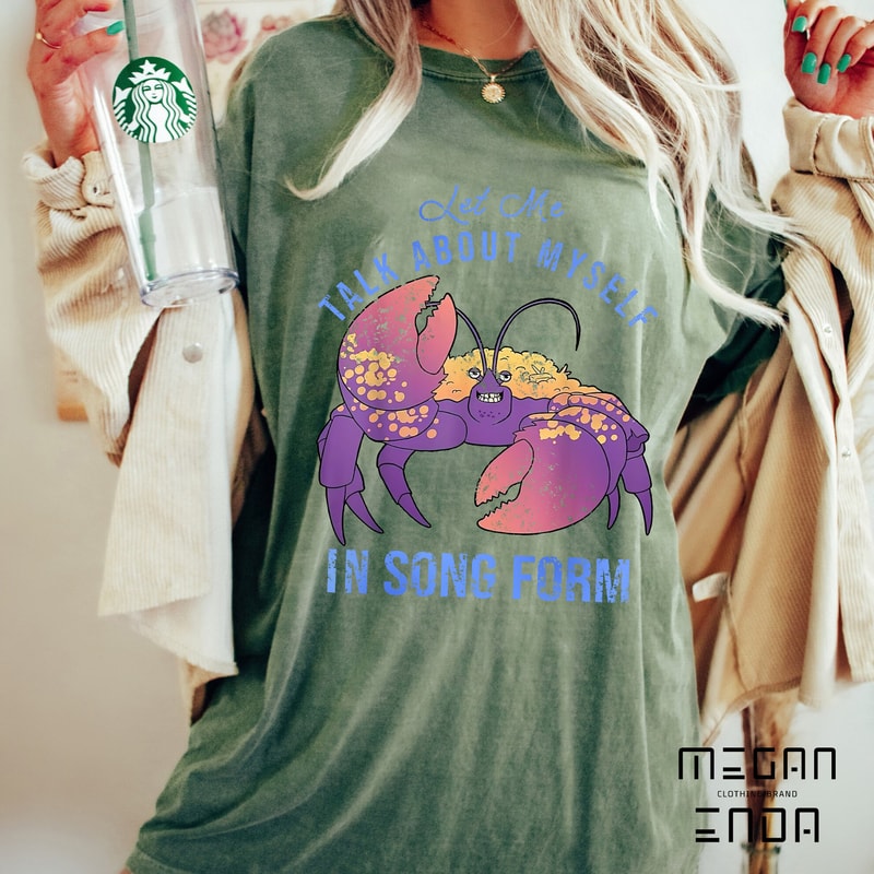 Disney Moana Let Me Talk About Myself In Song Form Tamatoa Shirt, Magic Kingdom Unisex T-shirt, Disney Shirt, Disney Comfort Color Shirt - 5.jpg