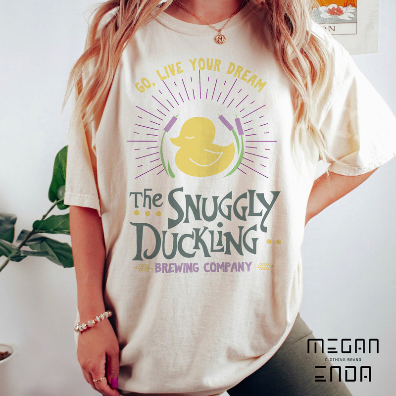 Disney Tangled Rapunzel The Snuggly Duckling Go Live Your Dream Shirt, WDW Trip Unisex T-shirt, Disney Shirt, Disney Trip Shirt - 2.jpg