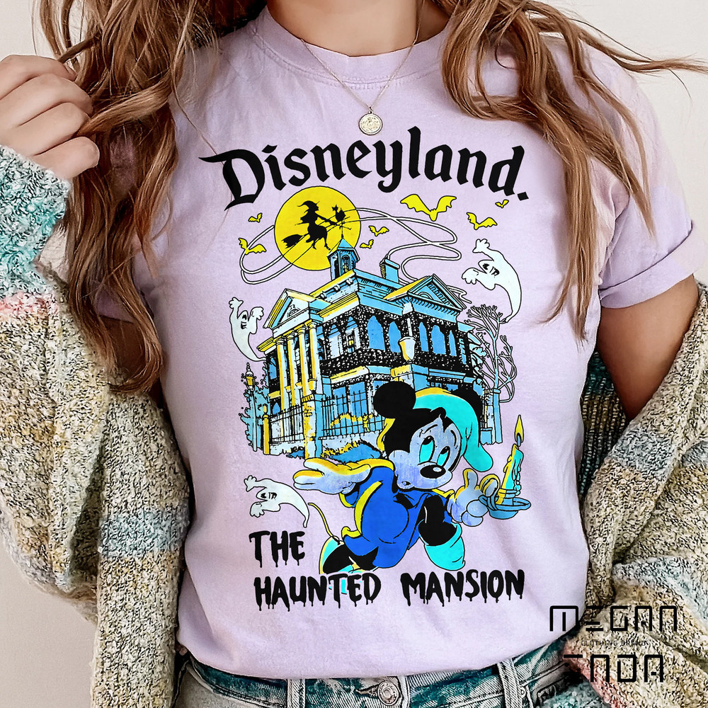 Disneyland The Haunted Mansion Shirt, Disney Comfort Colors Shirt, Mickey Halloween Shirt, Disney Halloween Matching Shirt, Halloween Shirt - 6.jpg