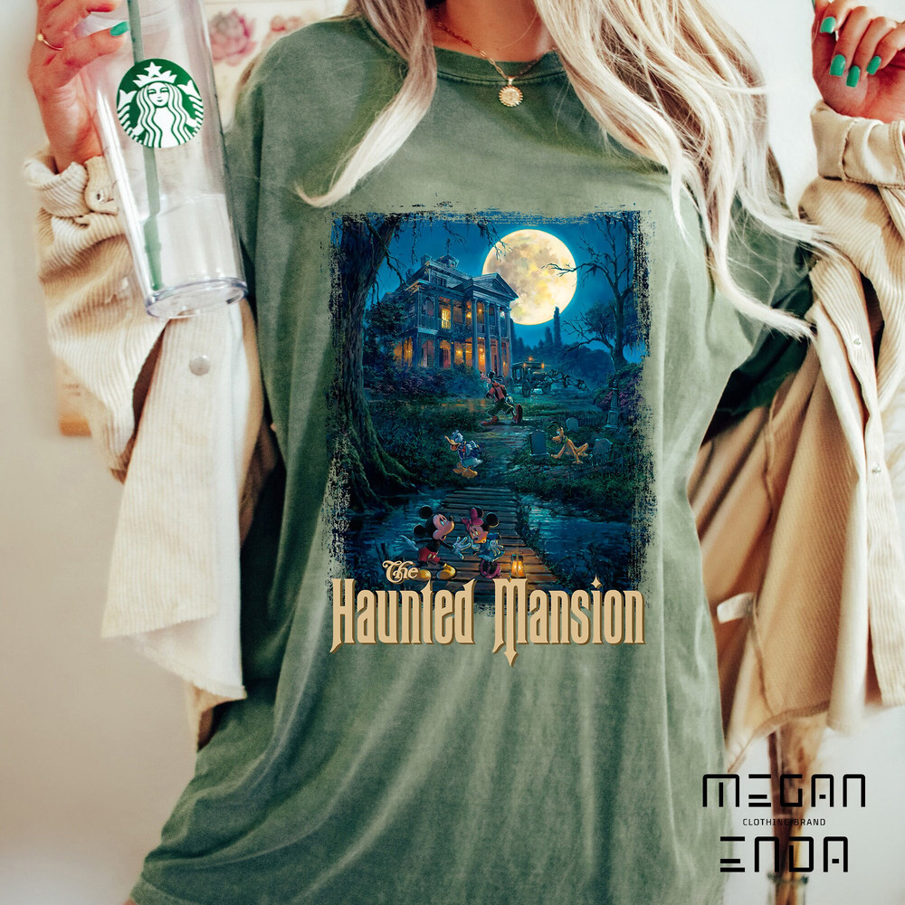 Halloween Shirt, Comfort Colors The Haunted Mansion Shirt, Haunted Mansion Tee, Disney Halloween Shirt, Halloween Shirt, Magic Kingdom Shirt - 5.jpg