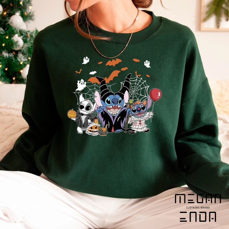 Halloween Sweatshirt, Mouse and Friends Halloween Sublimation Design, Trick or Treat Sweatshirt, Spooky Vibes Sweatshirt - 3.jpg