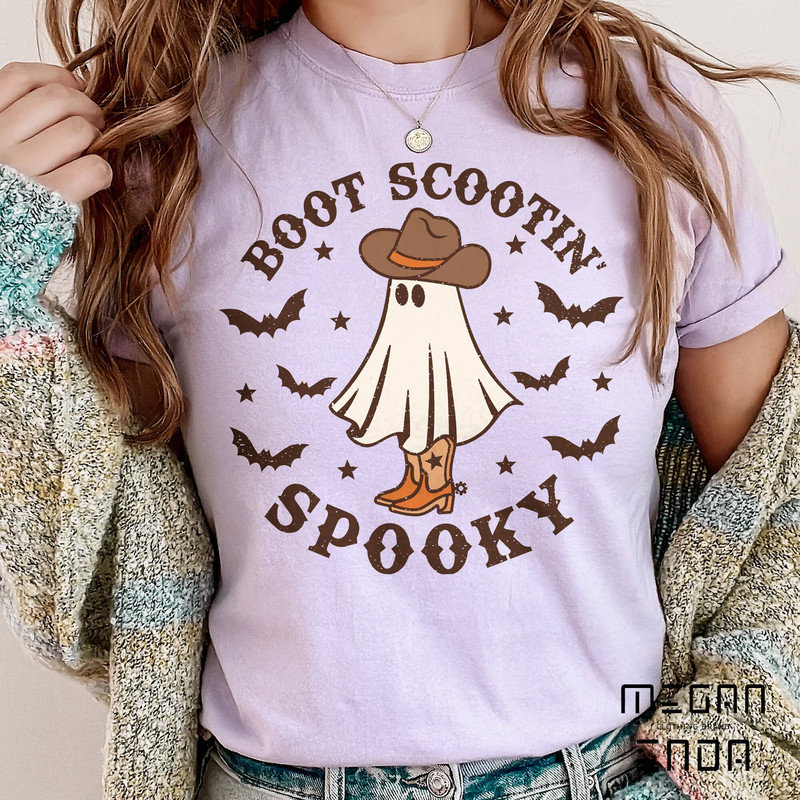 Mickey Ghost Spooky Season Comfort Colors Shirt, Mickey Boo Halloween Shirt, Pumpkin Mickey, Disney Spooky Shirt, Disney Halloween Shirt - 5.jpg