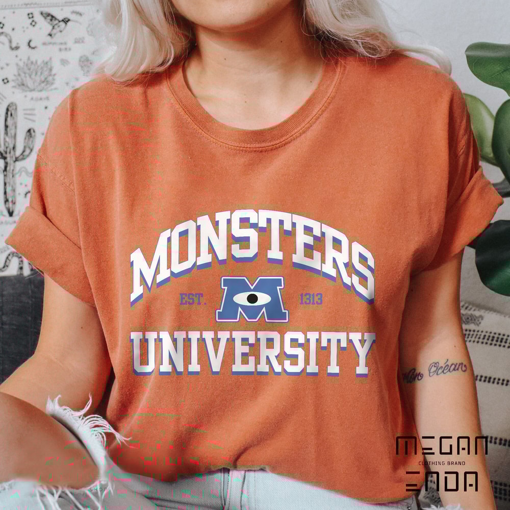 Monsters University Shirt, Disney Shirt, Funny Shirt, School Shirt, Teacher Shirt, Disney Trip Tee, Unisex Graphic Shirt, Movie Shirts - 2.jpg