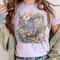 Retro Vintage Disney Tangled Rapunzel Floral Comfort Colors Shirt, Disney Princess Shirt, Princess Rapunzel Flynn Rider, Lost Princess Shirt - 2.jpg