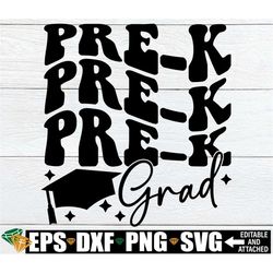 pre-k grad, girls pre-k graduation shirt, retro pre-k grad svg, pre-k grad svg, preschool graduate svg, girls pre-k grad