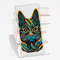 cross stitch bookmark pattern cute Cat
