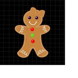gingerbread girl christmas svg, cookie baking christmas svg, gingerbread girl xmas svg, girl christmas svg