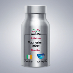 BIO-AVAILABLE MARINE Magnesium Effect Antistress Vitamins insomnia anxiety depression immunity 120 tablets Vegan
