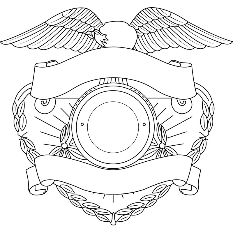 blank badge outline template Black white vector svg eps dxf jpg png file 2.jpg