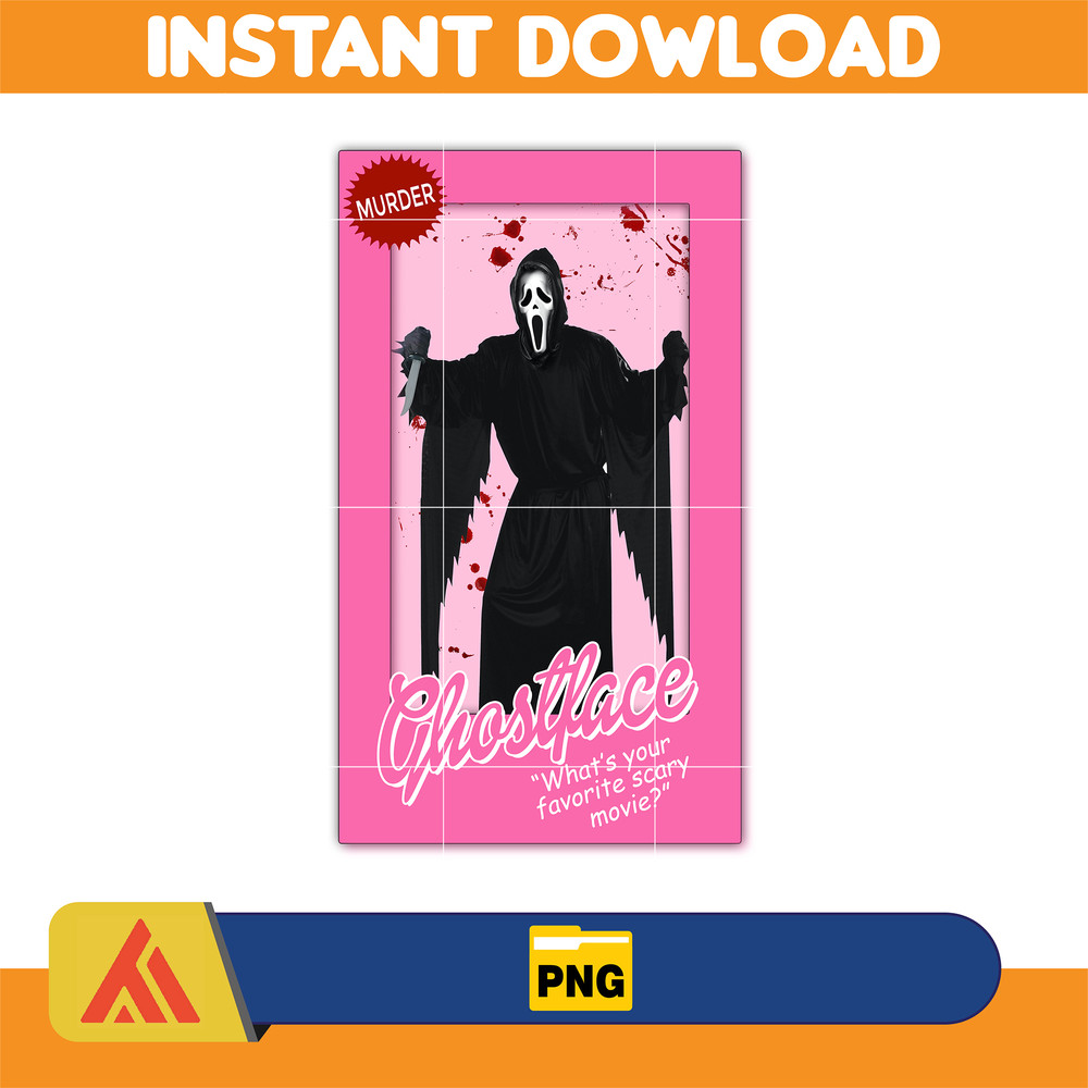 Horror Dolls Png Set, Horror Characters Png, Horror Characters, Pink doll PNG, Horror Characters Sublimation, Horror Png (4).jpg