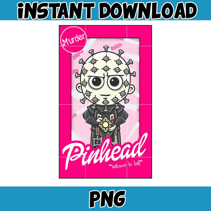 Chibi Horror Dolls PNG, Horror Characters PNG, Pink Doll PNG, Horror Png, Halloween Horror Png, Horror Friends Png, Halloween Png (2).jpg