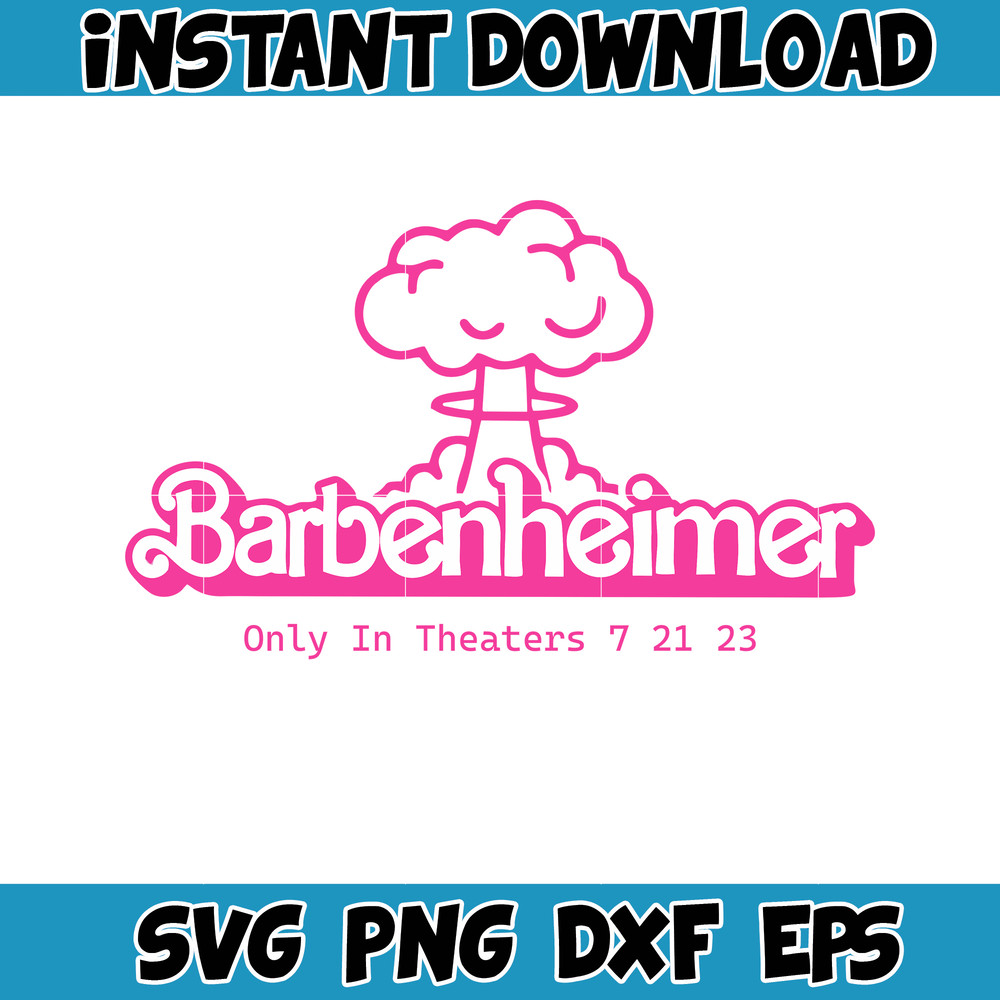 BarBie Doll Barbi Icons and Svg, Come On Let's Go Party Svg, Letters Cricut Files Digital Download SVG (1).jpg